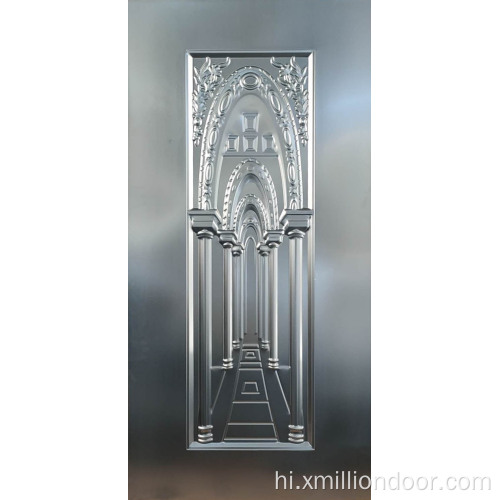 लक्जरी डिजाइन स्टील दरवाजा पैनल